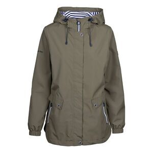 Trespass Womens/Ladies Flourish Waterproof Jacket / Herb
